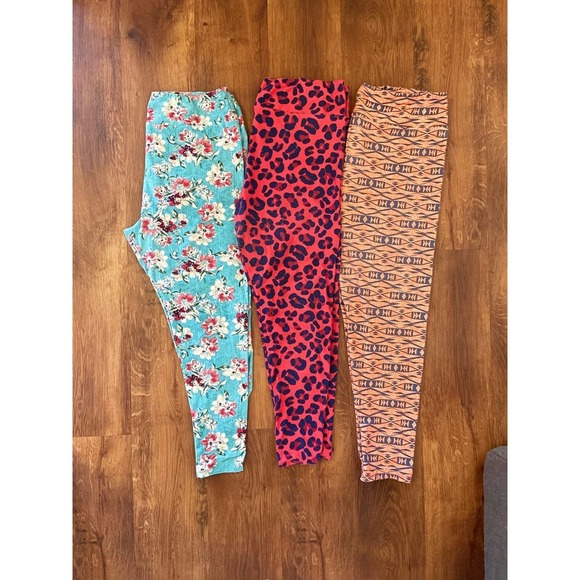 LuLaRoe Leggings Bundle of 3 - Picture 2 of 7
